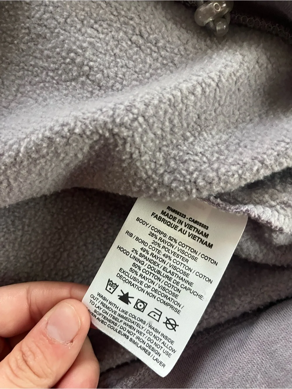 Nike Lavender Pullover Hoodie Lightweight Good Condition Size XS